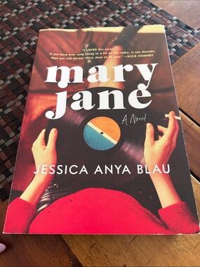 Mary Jane by Jessica Anya Blau - Paperback Book, Red Cover